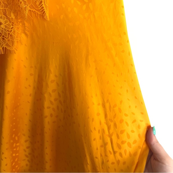 Self Portrait Frilled Jacquard Satin Ruffle Dress - Picture 8 of 11